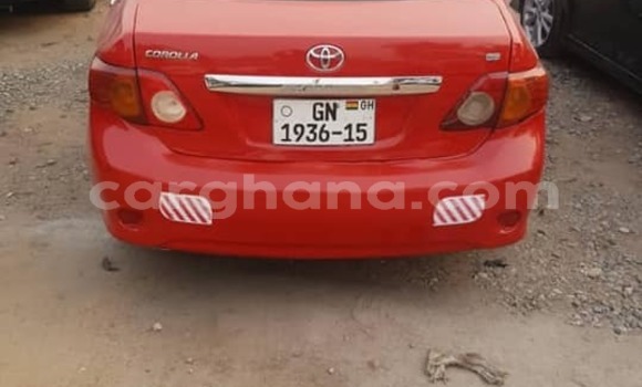 Sayi Na hannu Toyota Corolla Red Mota in Accra a Greater Accra Sayi Na hannu Toyota Corolla Red Mota in Accra a Greater Accra
