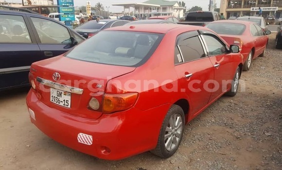 Sayi Na hannu Toyota Corolla Red Mota in Accra a Greater Accra Sayi Na hannu Toyota Corolla Red Mota in Accra a Greater Accra