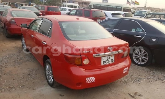 Sayi Na hannu Toyota Corolla Red Mota in Accra a Greater Accra Sayi Na hannu Toyota Corolla Red Mota in Accra a Greater Accra