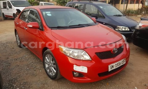 Sayi Na hannu Toyota Corolla Red Mota in Accra a Greater Accra Sayi Na hannu Toyota Corolla Red Mota in Accra a Greater Accra