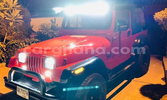 Buy Used Jeep Wrangler Red Car in Accra in Greater Accra