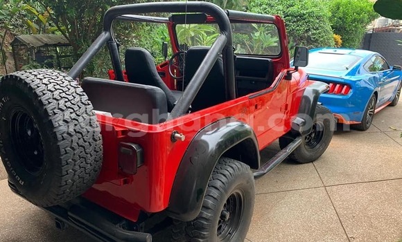 Sayi Na hannu Jeep Wrangler Red Mota in Accra a Greater Accra Sayi Na hannu Jeep Wrangler Red Mota in Accra a Greater Accra
