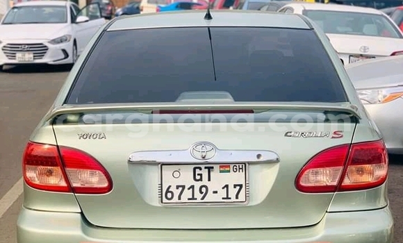 Buy Used Toyota Corolla Green Car in Wenchi in Brong-Ahafo Buy Used Toyota Corolla Green Car in Wenchi in Brong-Ahafo