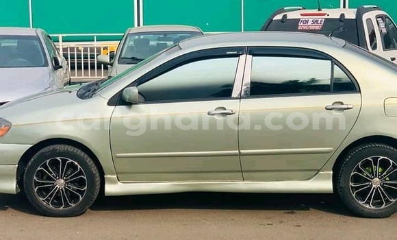 Buy Used Toyota Corolla Green Car in Wenchi in Brong-Ahafo Buy Used Toyota Corolla Green Car in Wenchi in Brong-Ahafo