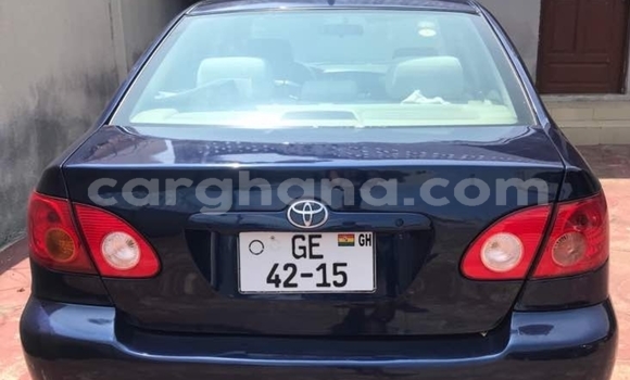 Sayi Na hannu Toyota Corolla Blue Mota in Accra a Greater Accra Sayi Na hannu Toyota Corolla Blue Mota in Accra a Greater Accra