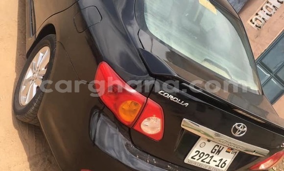 Sayi Na hannu Toyota Corolla Black Mota in Accra a Greater Accra Sayi Na hannu Toyota Corolla Black Mota in Accra a Greater Accra