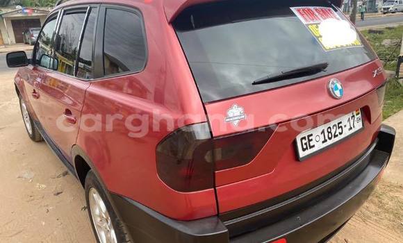 Sayi Na hannu BMW X3 Red Mota in Accra a Greater Accra Sayi Na hannu BMW X3 Red Mota in Accra a Greater Accra