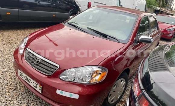 Buy Used Toyota Corolla Red Car in Accra in Greater Accra
