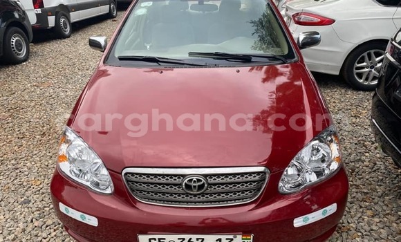 Sayi Na hannu Toyota Corolla Red Mota in Accra a Greater Accra Sayi Na hannu Toyota Corolla Red Mota in Accra a Greater Accra