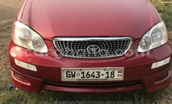 Buy Used Toyota Corolla Red Car in Accra in Greater Accra