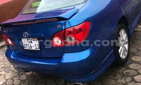 Buy Used Toyota Corolla Blue Car in Berekum Municipal in Brong-Ahafo Buy Used Toyota Corolla Blue Car in Berekum Municipal in Brong-Ahafo
