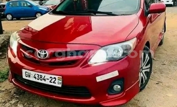 Buy Used Toyota Corolla Red Car in Accra in Greater Accra