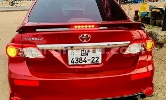 Buy Used Toyota Corolla Red Car in Accra in Greater Accra Buy Used Toyota Corolla Red Car in Accra in Greater Accra