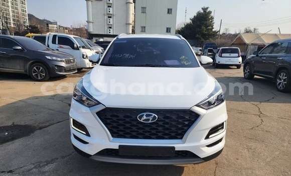 Sayi Na hannu Hyundai Tucson White Mota in Accra a Greater Accra