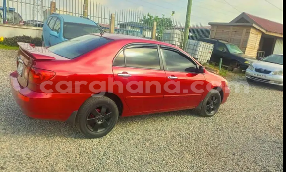 Ra Àlòkù Toyota Corolla Red Ọkọ̀ in Accra ni Greater Accra Ra Àlòkù Toyota Corolla Red Ọkọ̀ in Accra ni Greater Accra