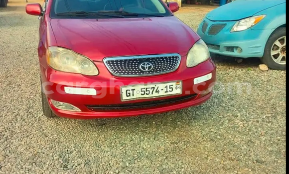 Buy Used Toyota Corolla Red Car in Accra in Greater Accra Buy Used Toyota Corolla Red Car in Accra in Greater Accra