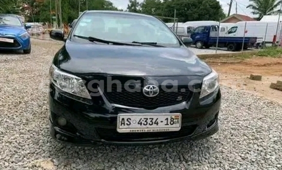 Sayi Na hannu Toyota Corolla Black Mota in Accra a Greater Accra Sayi Na hannu Toyota Corolla Black Mota in Accra a Greater Accra