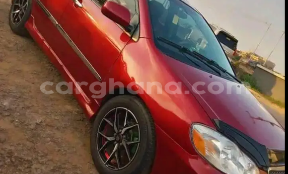 Buy Used Toyota Corolla Red Car in Accra in Greater Accra Buy Used Toyota Corolla Red Car in Accra in Greater Accra