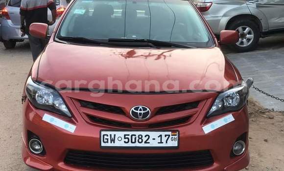 Buy Used Toyota Corolla Red Car in Takoradi in Western