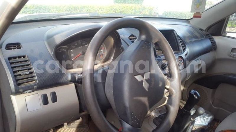 Download Buy Used Mitsubishi L200 White Car In Kumasi In Ashanti Carghana PSD Mockup Templates