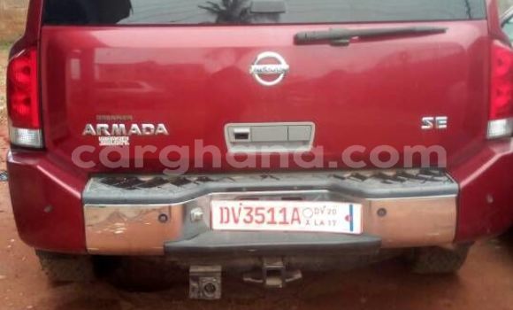 Buy Used Nissan Armada Red Car in Accra in Greater Accra Buy Used Nissan Armada Red Car in Accra in Greater Accra