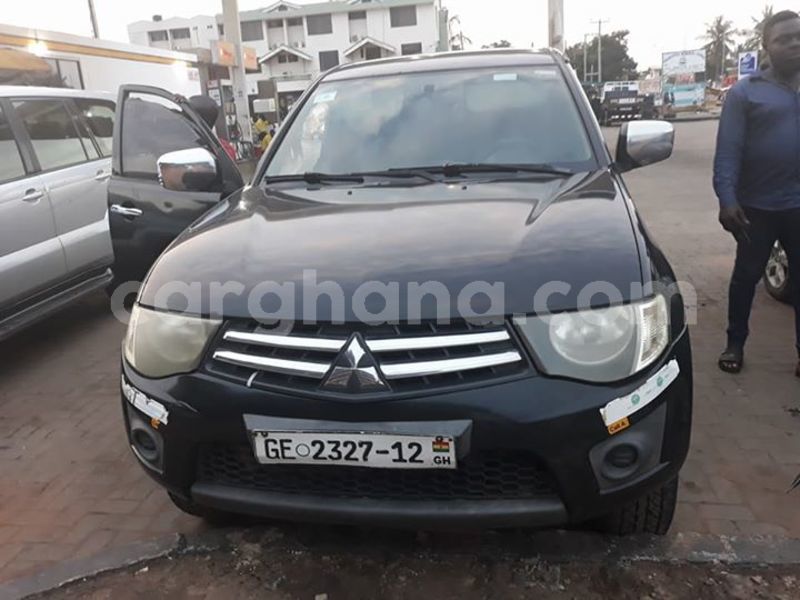 Download Buy Used Mitsubishi L200 Black Car In Tema In Greater Accra Carghana PSD Mockup Templates