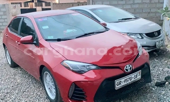 Buy Used Toyota Corolla Red Car in Accra in Greater Accra