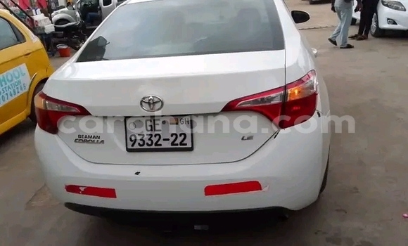 Sayi Na hannu Toyota Corolla White Mota in Accra a Greater Accra Sayi Na hannu Toyota Corolla White Mota in Accra a Greater Accra