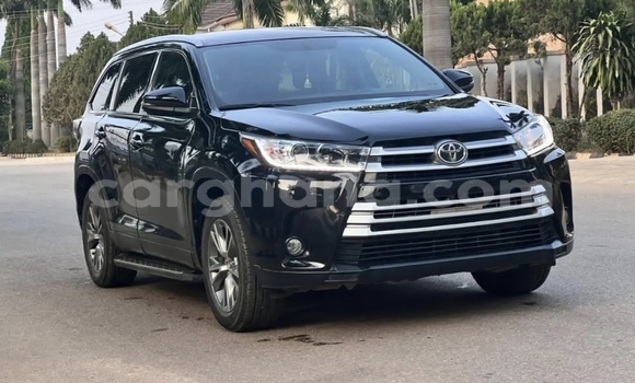 Sayi Na hannu Toyota Highlander Black Mota in Accra a Greater Accra Sayi Na hannu Toyota Highlander Black Mota in Accra a Greater Accra