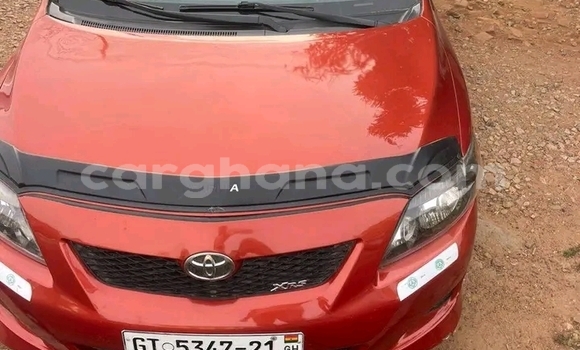 Buy Used Toyota Corolla Red Car in Accra in Greater Accra