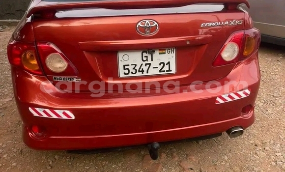Buy Used Toyota Corolla Red Car in Accra in Greater Accra Buy Used Toyota Corolla Red Car in Accra in Greater Accra