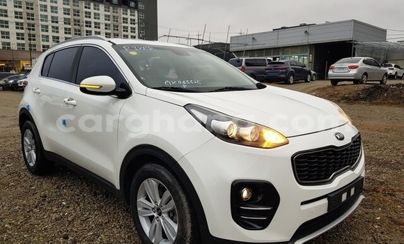 Sayi Na hannu Kia Sportage White Mota in Accra a Greater Accra Sayi Na hannu Kia Sportage White Mota in Accra a Greater Accra