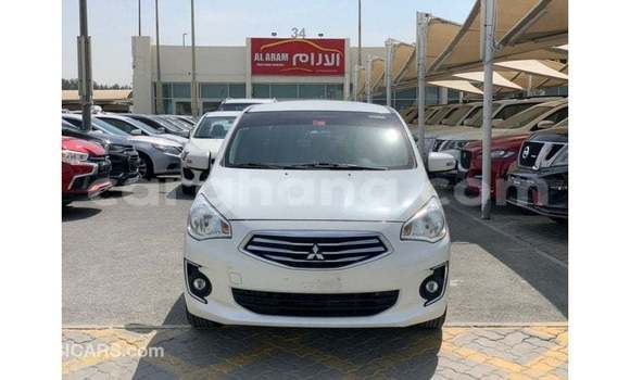 Buy Import Mitsubishi Attrage White Car in Import - Dubai in Ashanti Buy Import Mitsubishi Attrage White Car in Import - Dubai in Ashanti