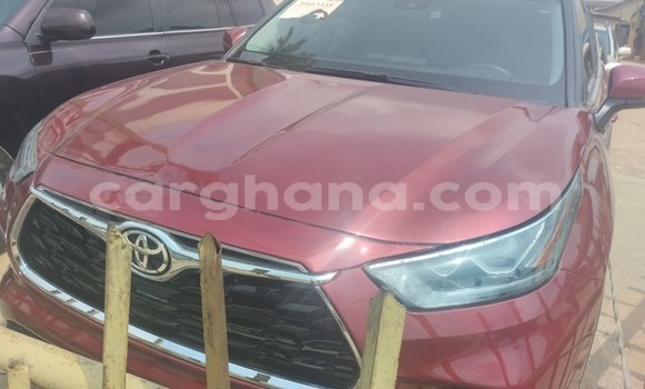 Ra Àlòkù Toyota Highlander Red Ọkọ̀ in Accra ni Greater Accra