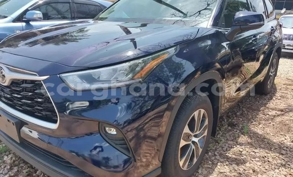 Sayi Na hannu Toyota Highlander Blue Mota in Accra a Greater Accra Sayi Na hannu Toyota Highlander Blue Mota in Accra a Greater Accra