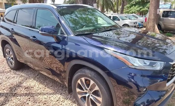 Sayi Na hannu Toyota Highlander Blue Mota in Accra a Greater Accra Sayi Na hannu Toyota Highlander Blue Mota in Accra a Greater Accra