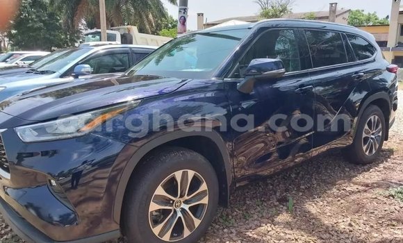 Sayi Na hannu Toyota Highlander Blue Mota in Accra a Greater Accra Sayi Na hannu Toyota Highlander Blue Mota in Accra a Greater Accra