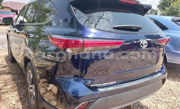 Sayi Na hannu Toyota Highlander Blue Mota in Accra a Greater Accra Sayi Na hannu Toyota Highlander Blue Mota in Accra a Greater Accra