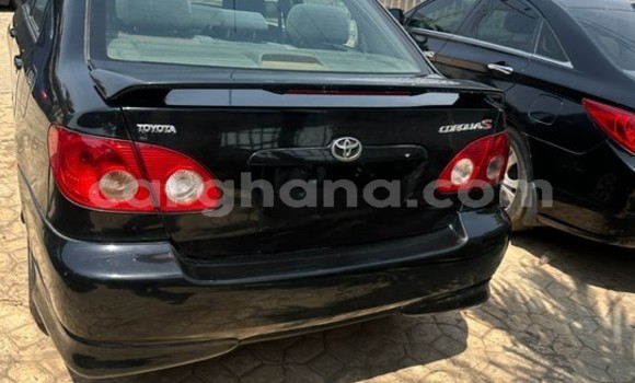 Sayi Na hannu Toyota Corolla Black Mota in Sekondi–Takoradi Metropolitan a Yamma