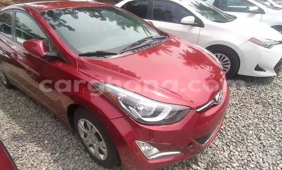 Sayi Na hannu Hyundai Elantra Red Mota in Accra a Greater Accra Sayi Na hannu Hyundai Elantra Red Mota in Accra a Greater Accra