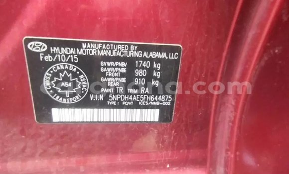 Sayi Na hannu Hyundai Elantra Red Mota in Accra a Greater Accra Sayi Na hannu Hyundai Elantra Red Mota in Accra a Greater Accra