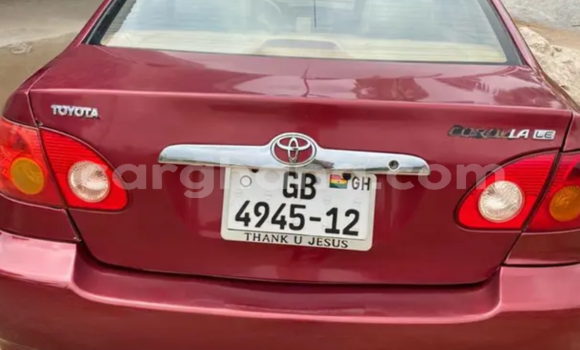 Sayi Na hannu Toyota Corolla Red Mota in Akropong a Gabas Sayi Na hannu Toyota Corolla Red Mota in Akropong a Gabas